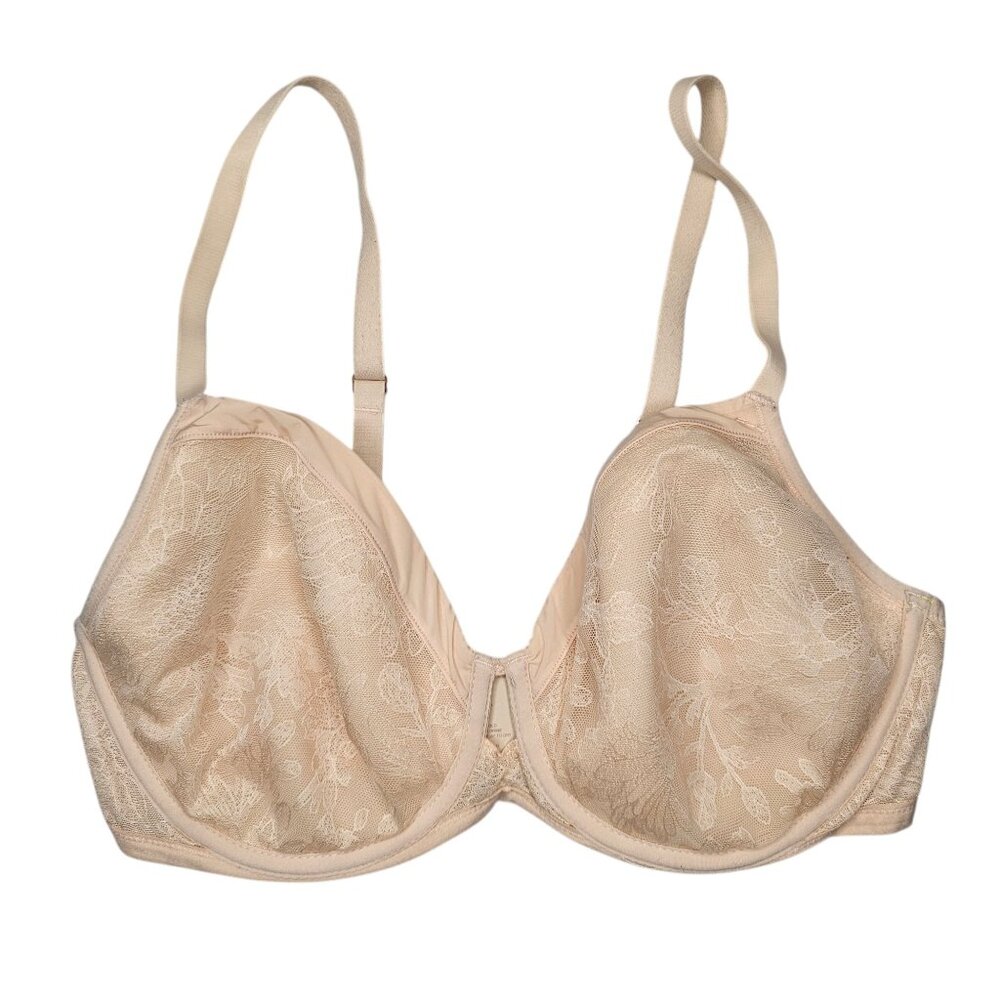 Soma 36DD Nude Lightest Lift Perfect Coverage Bra Underwire Lightly Lined